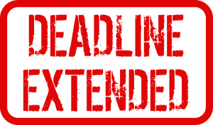 Deadline Extended to 31st January 2015